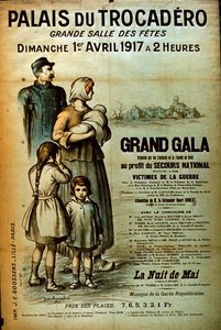 Un cartel para el Palais du Trocadero, 1917